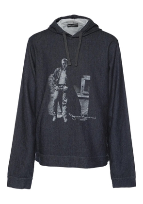 Dolce & Gabbana Pre-Owned printed hoodie - Blue