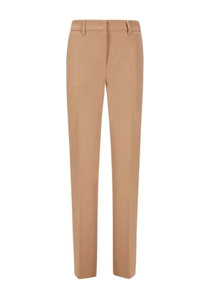Alberto Biani dart-detail side-pocket trousers - Brown