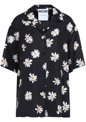 Moschino floral-print shirt - Black