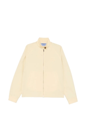 Miu Miu logo-lettering jacket - Yellow