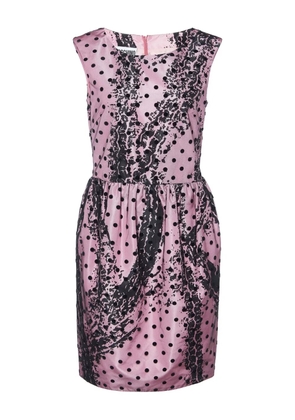 Moschino Pre-Owned polka-dot mini dress - Pink