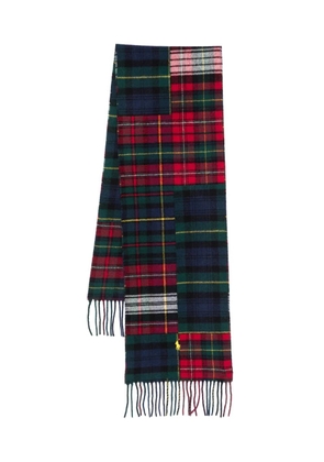 Polo Ralph Lauren patchwork scarf - Red
