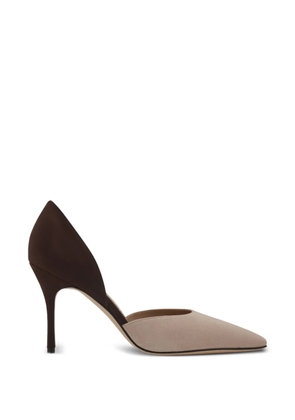 Manolo Blahnik D'Orsay pumps - Brown