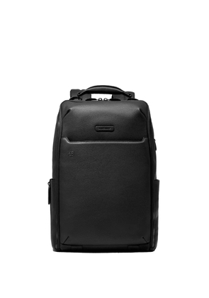 PIQUADRO Travel fingerprint-lock backpack - Black