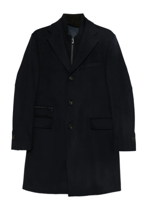 Corneliani single-breasted coat - Black