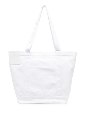 Raf Simons cotton tote bag - White