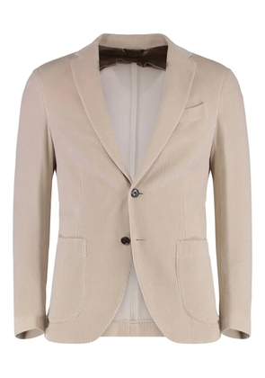 Moorer Audley corduroy blazer - Neutrals