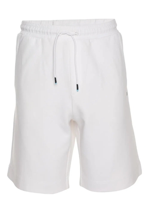 BOSS GREEN HUGO BOSS drawstring track shorts - White
