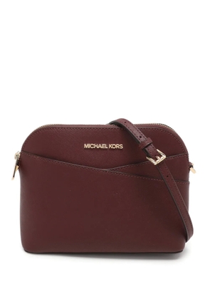 Michael Kors medium Jet Set Travel dome leather crossbody bag - Red