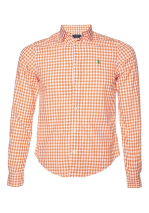 Polo Ralph Lauren Vintage gingham-check cotton shirt - Orange