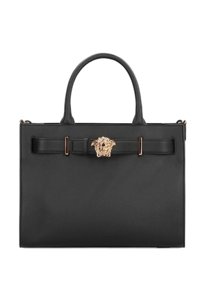 Versace Medusa leather tote bag - Black