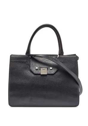 Jimmy Choo Pre-Owned Alfie leather tote bag - Black