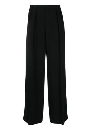 ASPESI high-waisted wide-leg trousers - Black