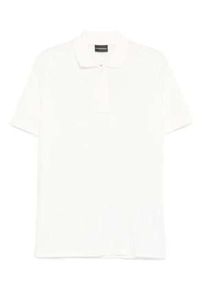 Emporio Armani short-sleeved polo shirt - White