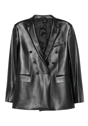 Reveres 1949 double-breasted leather jacket - Black