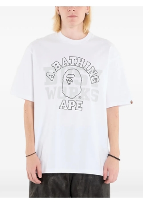 A BATHING APE® relaxed-fit T-shirt - White