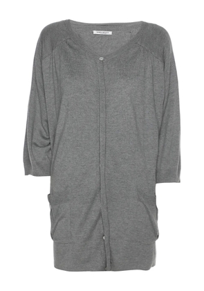 Marina Rinaldi buttoned top - Grey