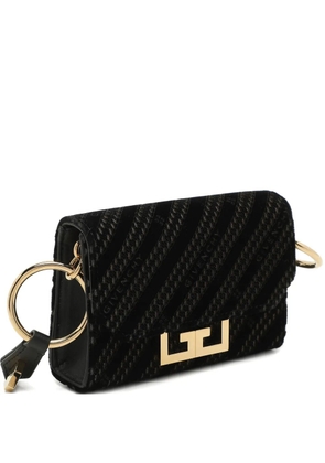 Givenchy Pre-Owned Eden velvet clutch bag - Black