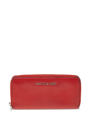 Michael Kors Vintage pre-owned leather zip wallet - Red