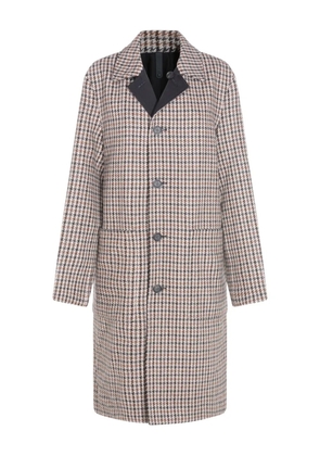 Mackage houndstooth-pattern coat - Brown