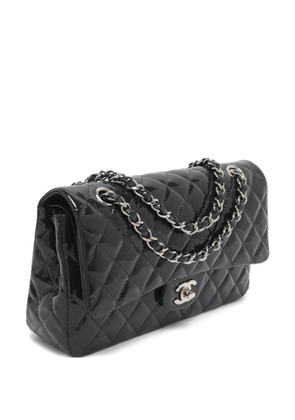 CHANEL Pre-Owned quilted double-flap shoulder bag - Black