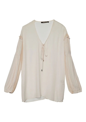 Roberto Cavalli Vintage silk top - Neutrals