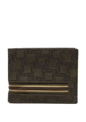 Dunhill geometric-pattern wallet - Brown
