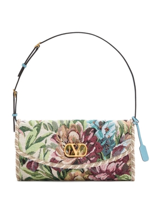 Valentino Garavani small DeVain In Voyage Imaginaire shoulder bag - Neutrals