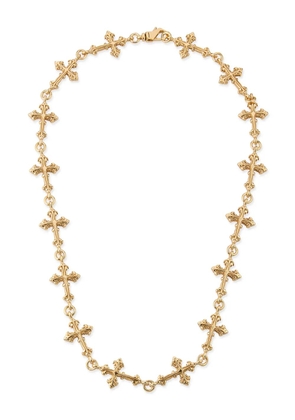 Emanuele Bicocchi Avelli multi-cross necklace - Gold