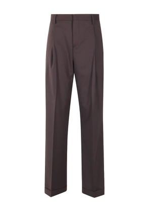 Briglia 1949 pleated trousers - Brown