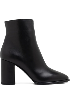 Le Silla 90mm block-heel leather boots - Black