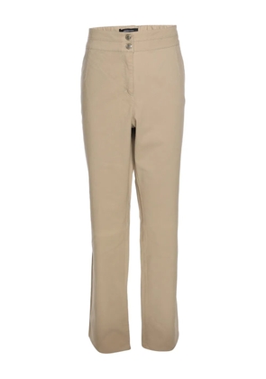 ELENA MIRO` button-fastening trousers - Neutrals