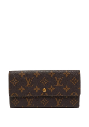 Louis Vuitton Pre-Owned 1997 Sarah Monogram wallet - Brown