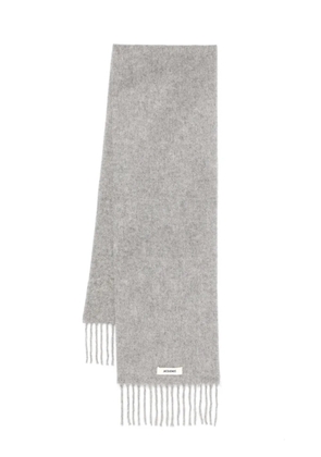 Jacquemus L'echarpe scarf - Grey