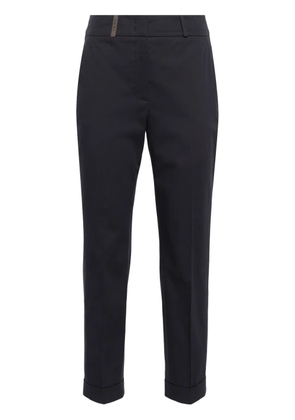 Peserico cropped trousers - Blue