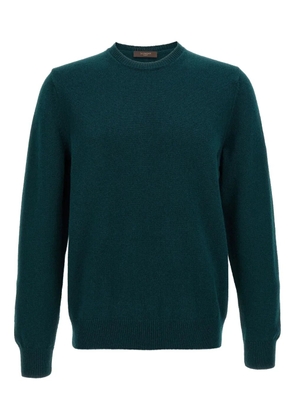 Zanone crew-neck wool sweater - Green