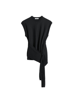 LEMAIRE buttoned sleeveless top - Black