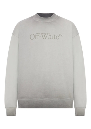 Off-White degrade logo sweatshirt - Grey