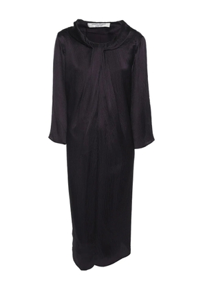 Marina Rinaldi long-sleeve dress - Purple