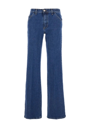 Merci logo-patch jeans - Blue