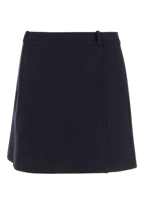 Jil Sander wool mini skirt - Blue