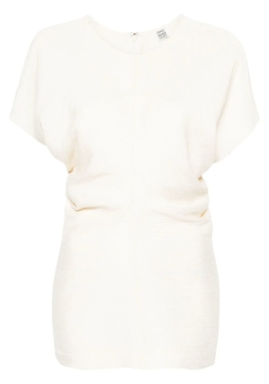 TOTEME Leteri textured blouse - Neutrals