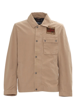 Barbour Workers patch-pocket cotton jacket - Neutrals
