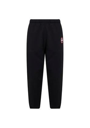 Canada Goose logo-detail track pants - Black