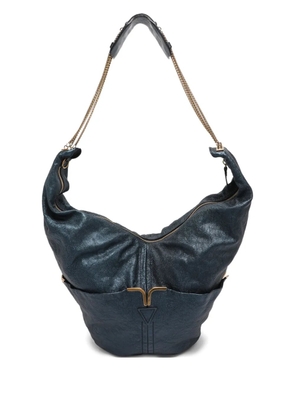 Chloé Pre-Owned Milton chain-strap shoulder bag - Blue