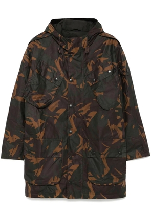 Barbour Wax Camo parka - Brown