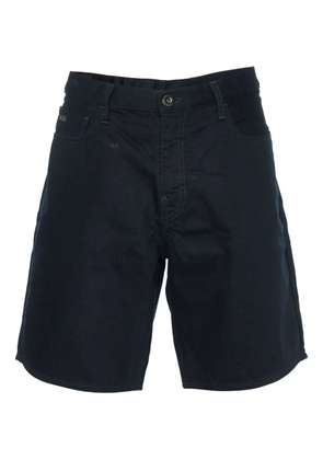 Emporio Armani Pre-Owned cotton denim shorts - Black