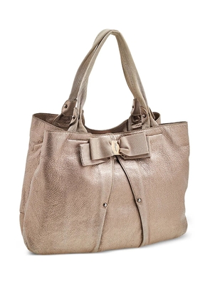 Ferragamo Pre-Owned Miss Vara Bow tote bag - Gold