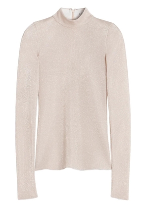 Lanvin shiny top - Neutrals