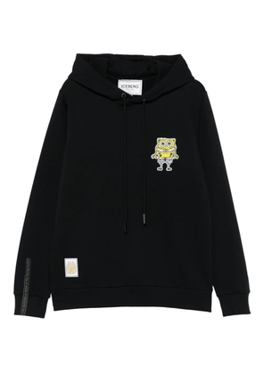 Iceberg x SpongeBob graphic-print hoodie - Black